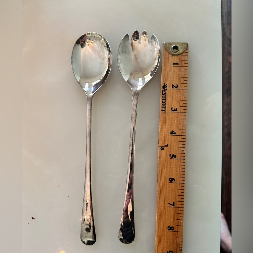 Vintage EPNS silver plated serving spoons